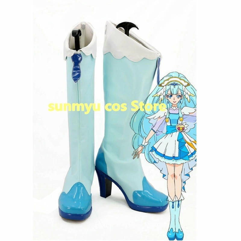 HuGっと!プリキュア キュアアンジュ 薬師寺さあや コスプレ靴 ブーツ