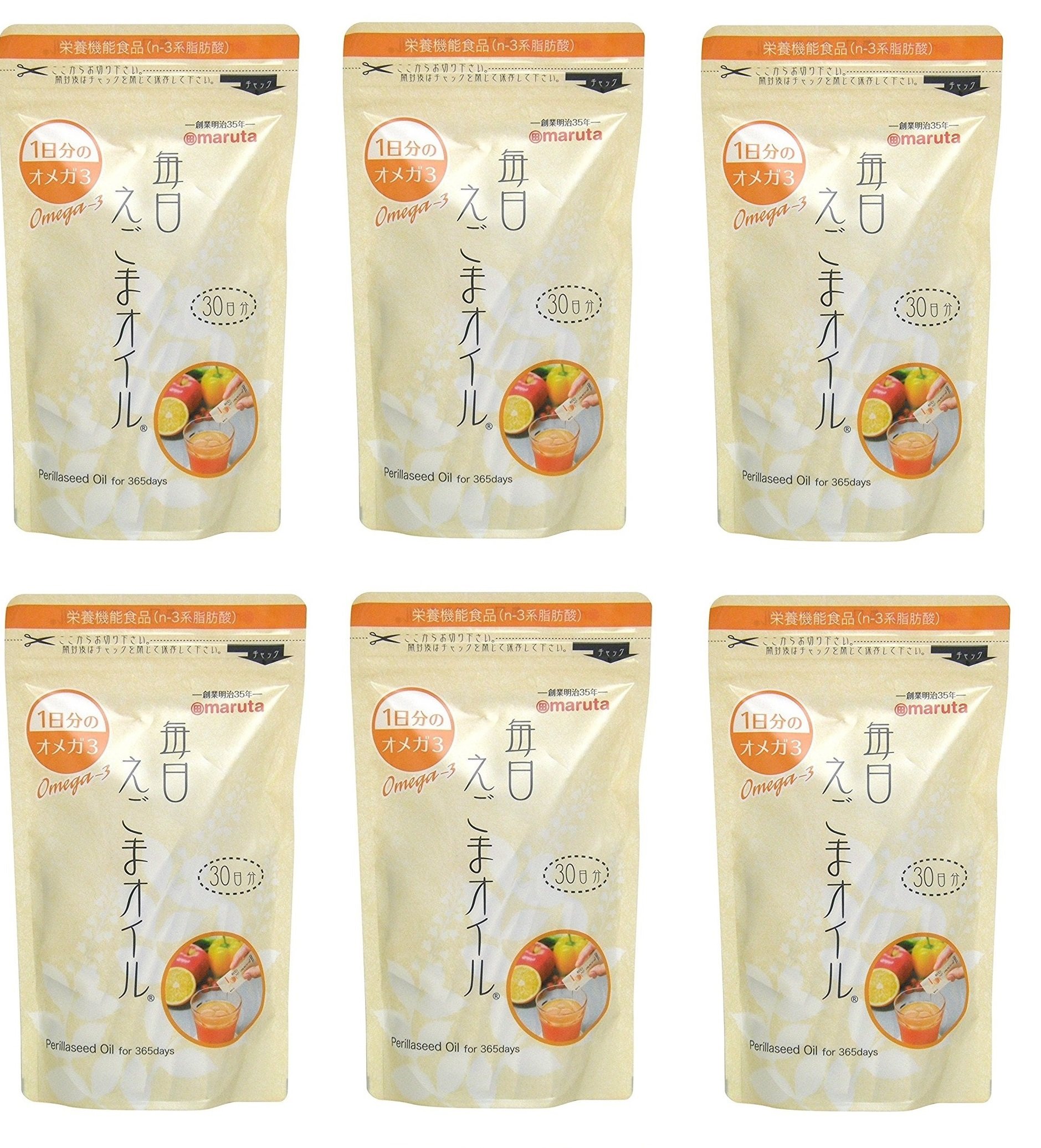 マルタ 毎日えごまオイル 3g×30袋 6セット