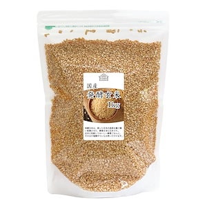 自然健康社 発酵玄米 1kg 酵素玄米 材料 寝かせ玄米 国産