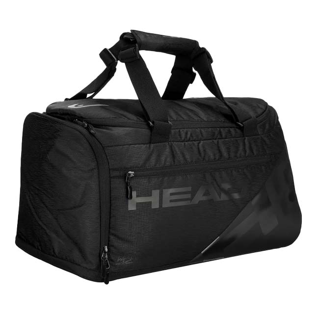 ノバク・ジョコビッチ ラケット収納可 ヘッド(HEAD) 2024 PRO X LEGEND プロ X レジェンド ダッフルバッグ 48L 262574ブラック×ブラック(24y7m)