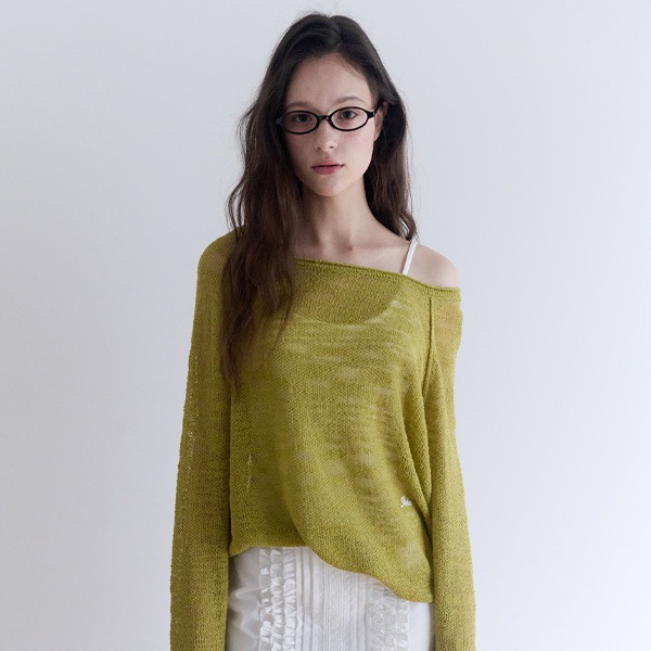 SUMMER LOOSE FIT KNIT OLIVE