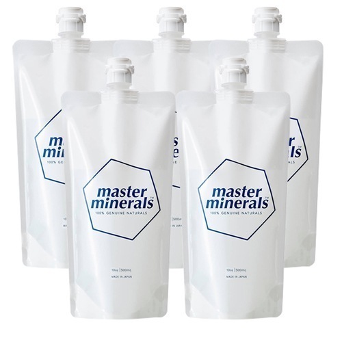5個セット マスターミネラル 希釈用原液 500ml マルチクリーナー 業務用 洗剤 消臭 無害　天然 ミネラル 洗剤