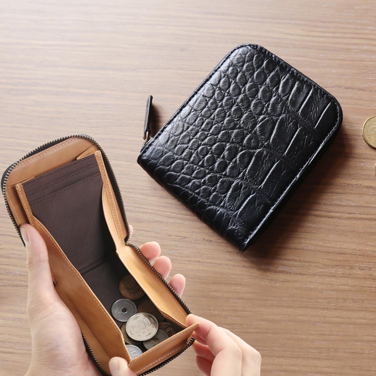 クロコダイルレザー小銭入れ 14,454円