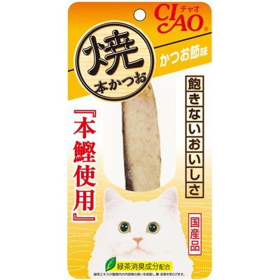 【36個セット】いなばペットフード CIAO焼本かつおかつお節味1本