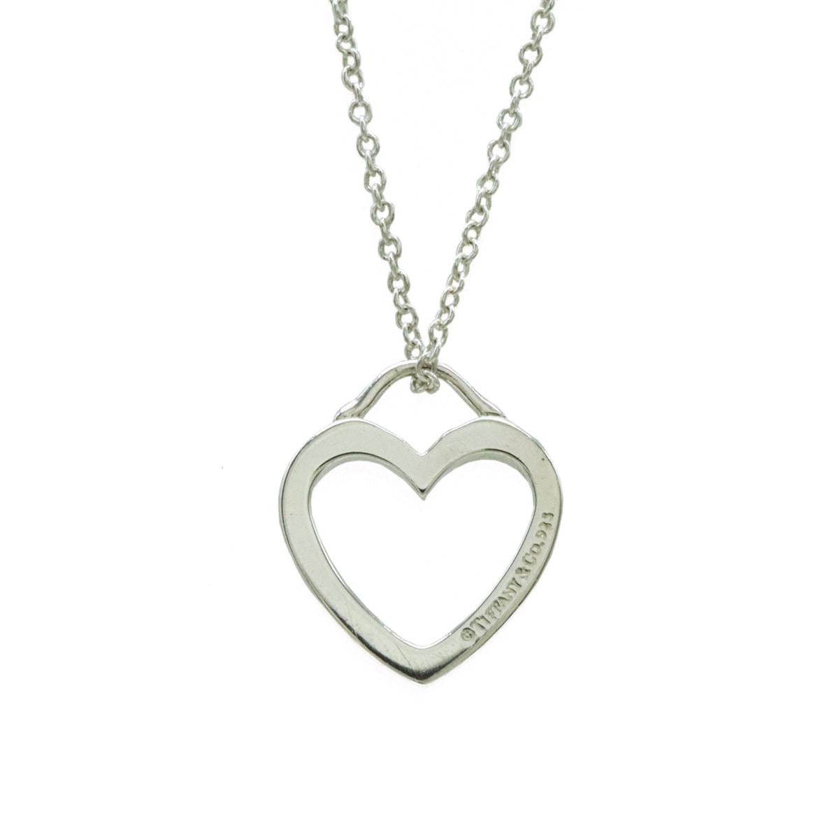 センチメンタル ハート ネックレス ペンダント SV925 Ag925 シルバ