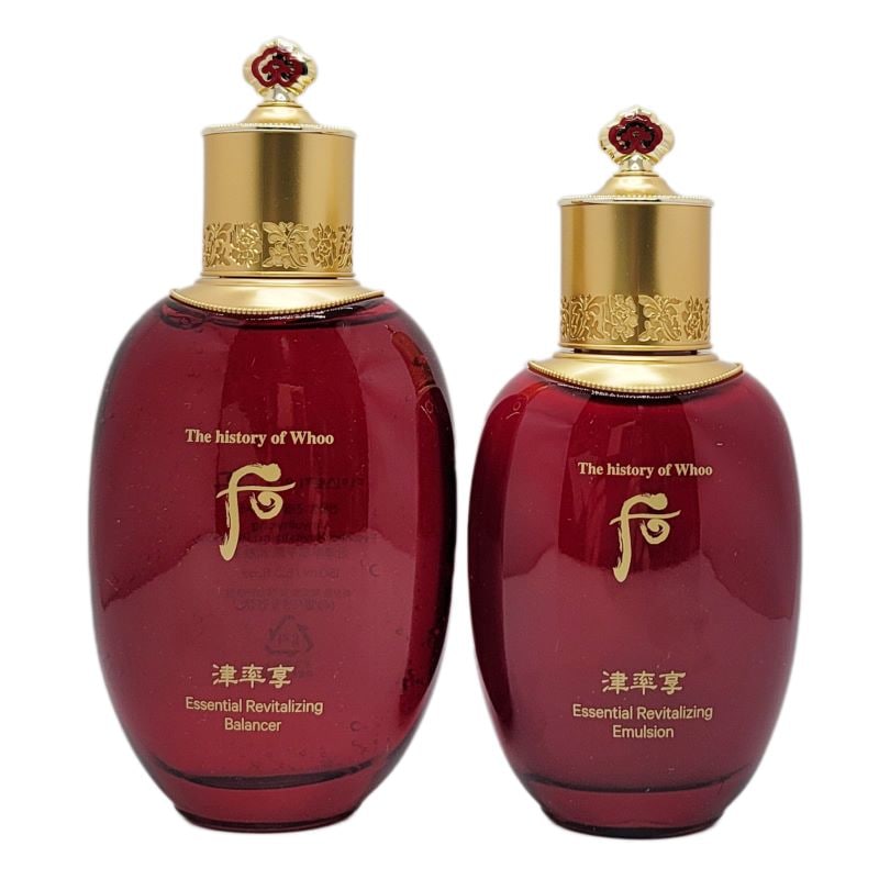 ザヒストリーオブフ 津率享(ジンユルヒャン)化粧水+乳液/Toner+Emulsion/진율향