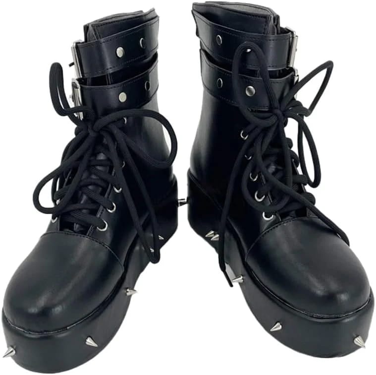 コスプレ靴 hololive EN Shiori Novella シオリ・ノヴェラ バーチャル Vtuber 変装用 下駄 シューズ 長靴 コスプレ クリスマス ハロウィン