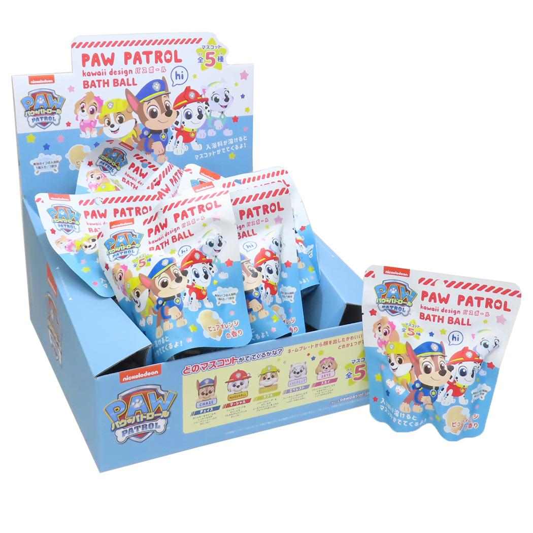 パウパトロール 入浴剤 バスボール 全5種 24個入セット アニメキャラクター グッズ