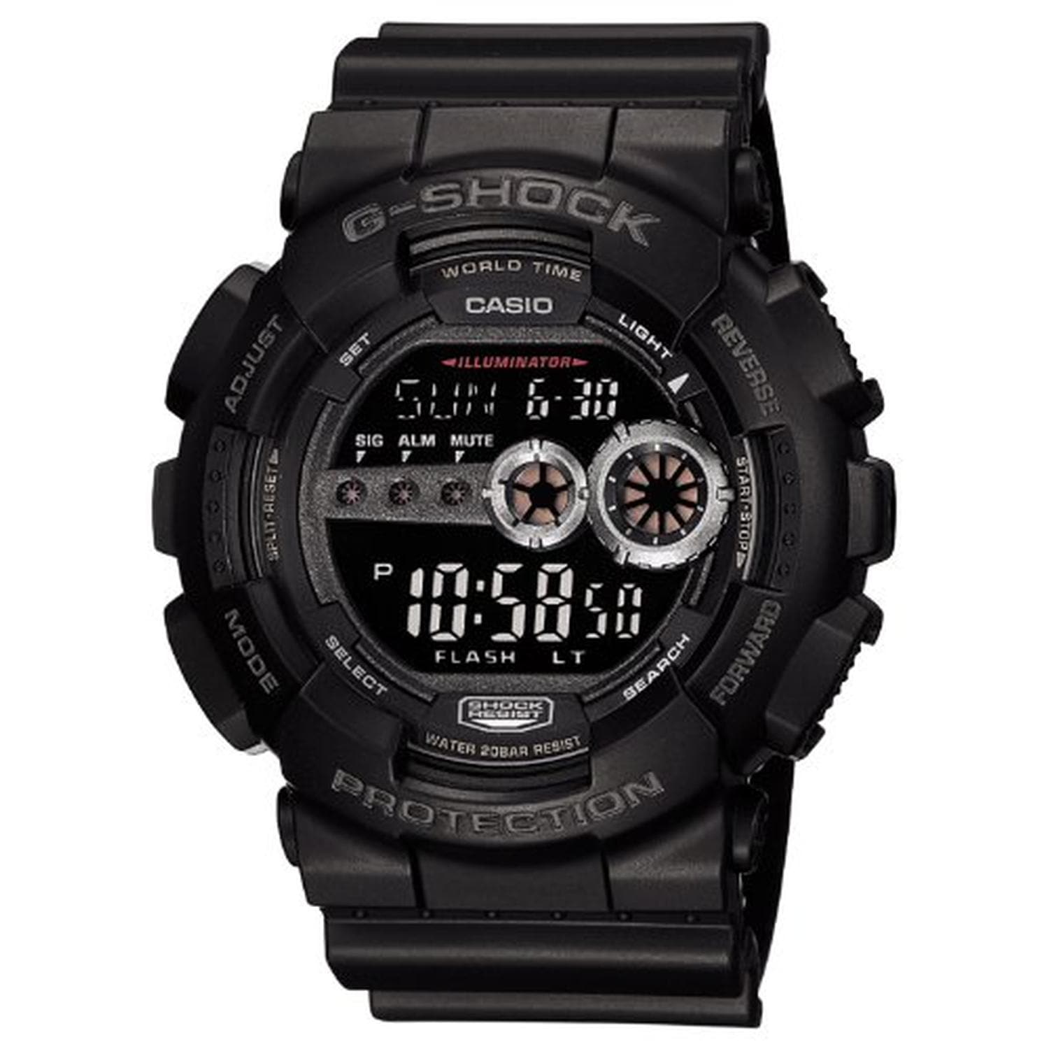 カシオ GD-100-1BJF ブラック 腕時計 ジーショック メンズ CASIO