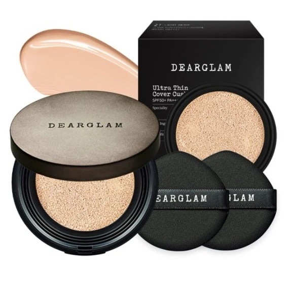 ウルトラスリム カバー クッション 本品 + リフィルセット (21号, 23号 選択1)/韓国 コスメ ウルトラスリム クッション 長時間持続 ファンデーション 21号 クッションファンデ 23号