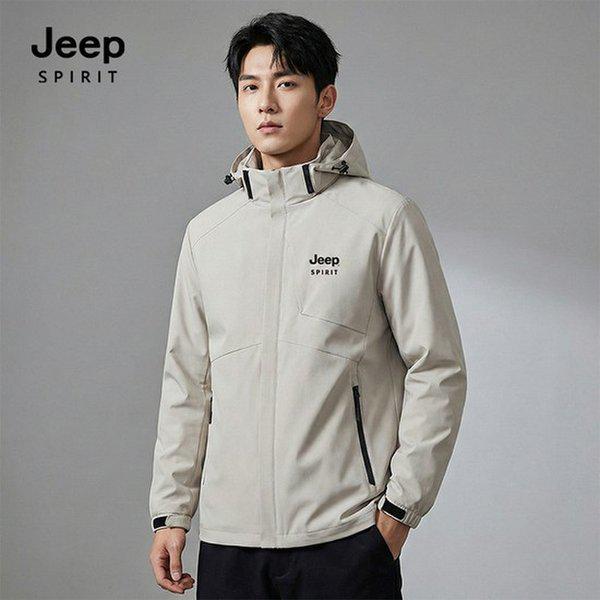 JEEP SPIRIT 共用 ベーシック ウインドブレーカー アイボリー (JSFAJK166)