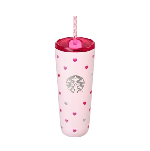 ラブバニー コールドカップ 710ml 韓国限定 大容量 ストロータンブラー かわいいボトル