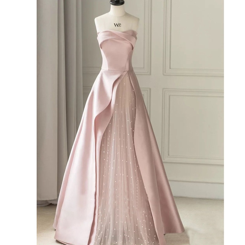 パーティードレスウエディングドレス,結婚式ドレス,,ロングワンピース,ドレス ロングドレス, 演奏会 発表会パーティー ドレス