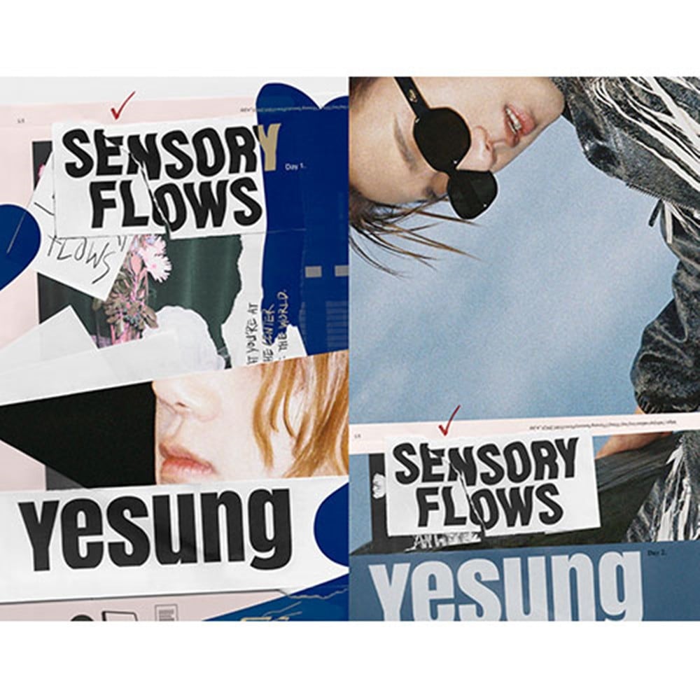 [未開封新品] （バージョン）イェソン正規1集Sensory Flows_ポスター贈呈終了