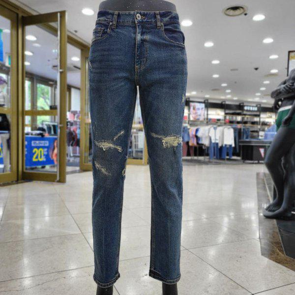 男性 PREMIUM スリム ストレート デニムパンツ B255DP143P-DG
