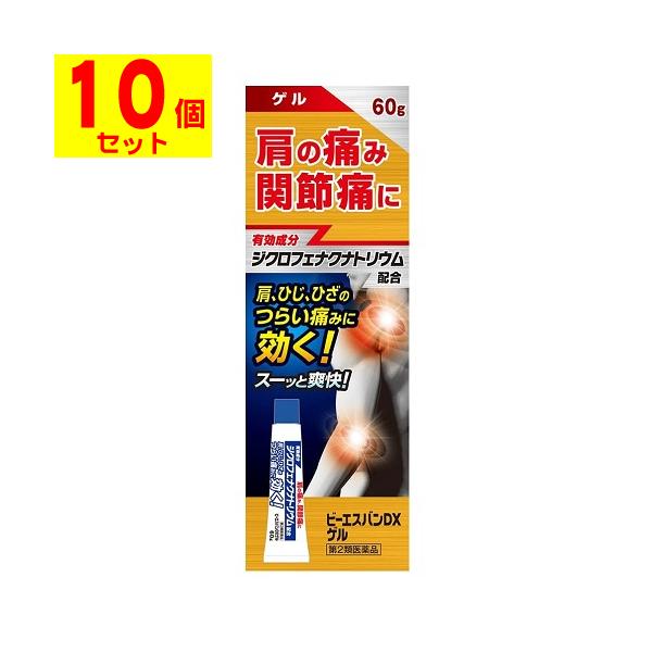 [第2類医薬品][セ税]ビーエスバンDXゲル 60g[10個セット]
