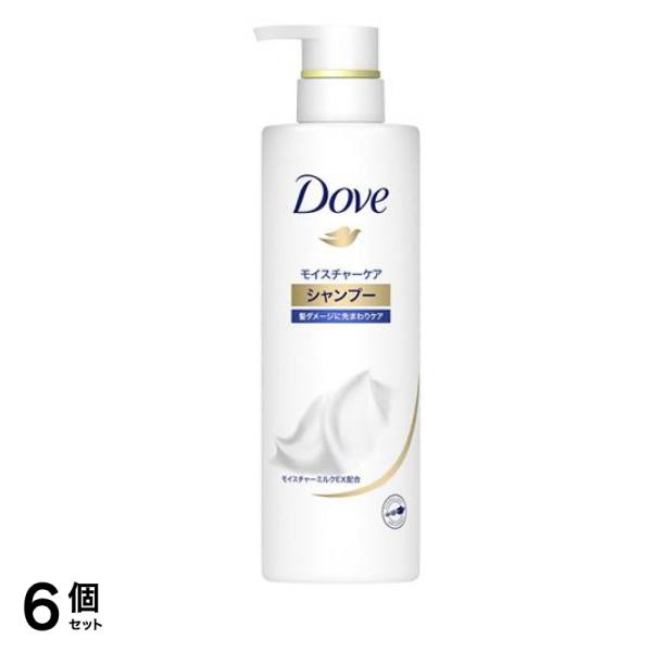 Dove(ダヴ)モイスチャーケア シャンプー 500g (ポンプ) 6個セット