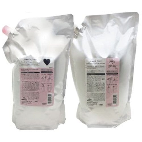 ミルボン ジェミールフラン シャンプー ハート H 2500ml + トリートメント ジューシーグロッシー 2500g 詰替・業務用セット