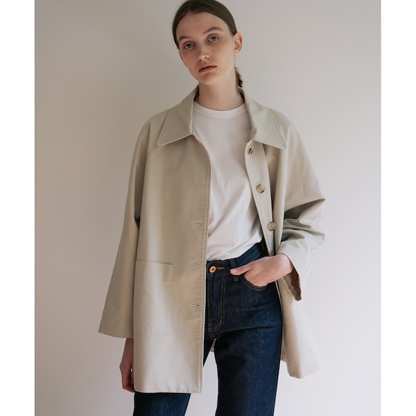 Qoo10 Laminez LAMINEZハーフトレンチコー トレン Qoo10 Laminez LAMINEZハーフトレンチコー トレン