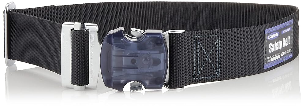 藤井電工 ツヨロン 胴ベルト型 Mサイズ ワンタッチバックル 墜落制止用器具 TUB-SOTN-BLK-M 日本製