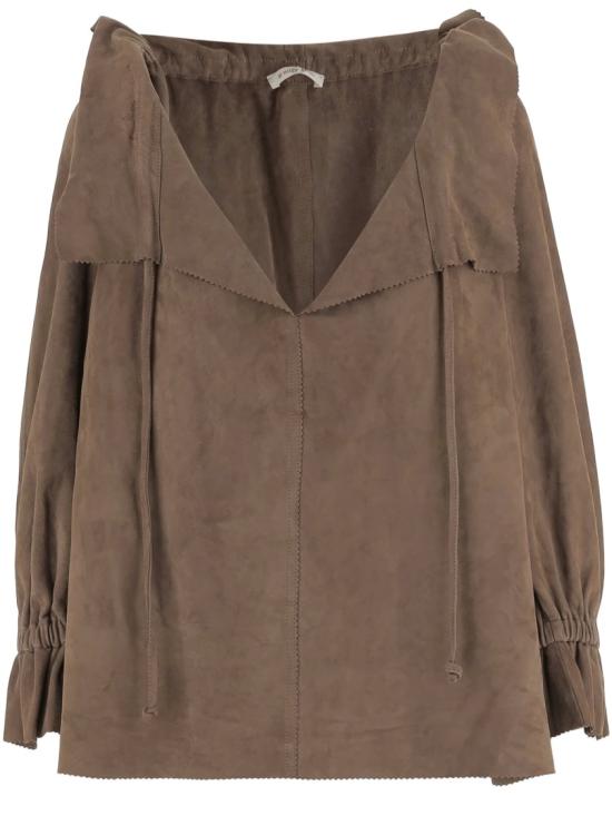 BY MALENE BIRGER Women Tops 10367411A Brown