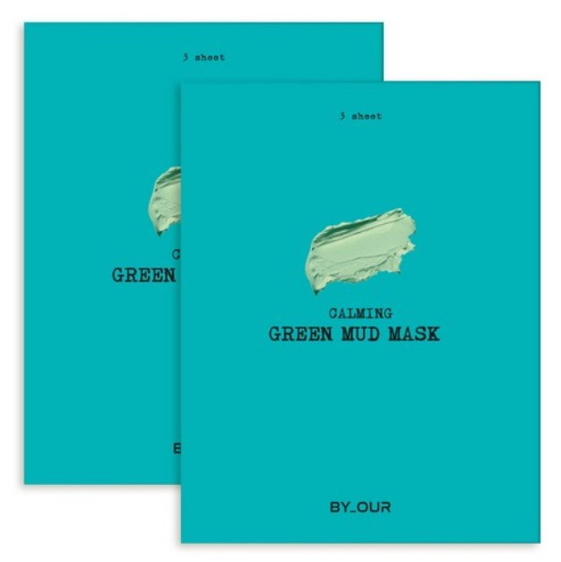 カーミング グリーン マッド マスク 3個入り x 2個