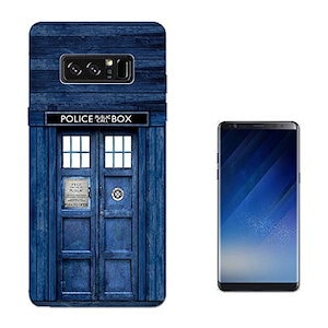 Pair Doctor Who Mini Tardis Sticker Phone Booth Dw Logo Dr 2