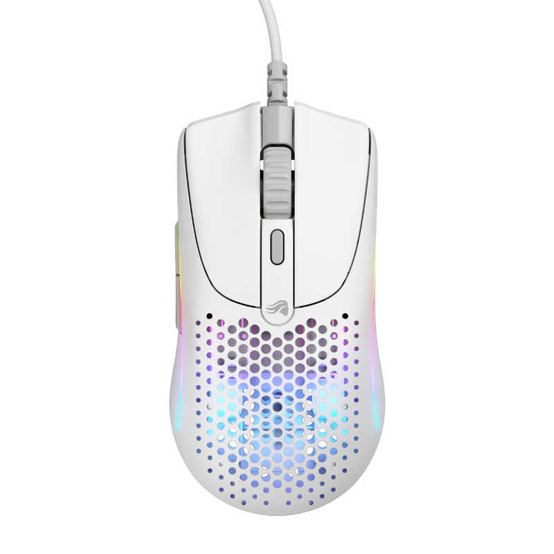 GLORIOUS　ゲーミングマウス Glorious Model O 2 Mini ［ 有線 / 6ボタン ］ Matte White　GLO-MS-OMV2-MW