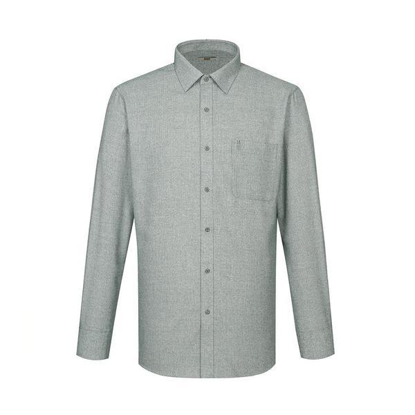 ポリ混紡イージーケアソリッドパターンシャツ レギュラーフィット__DLW1SHDL121E1