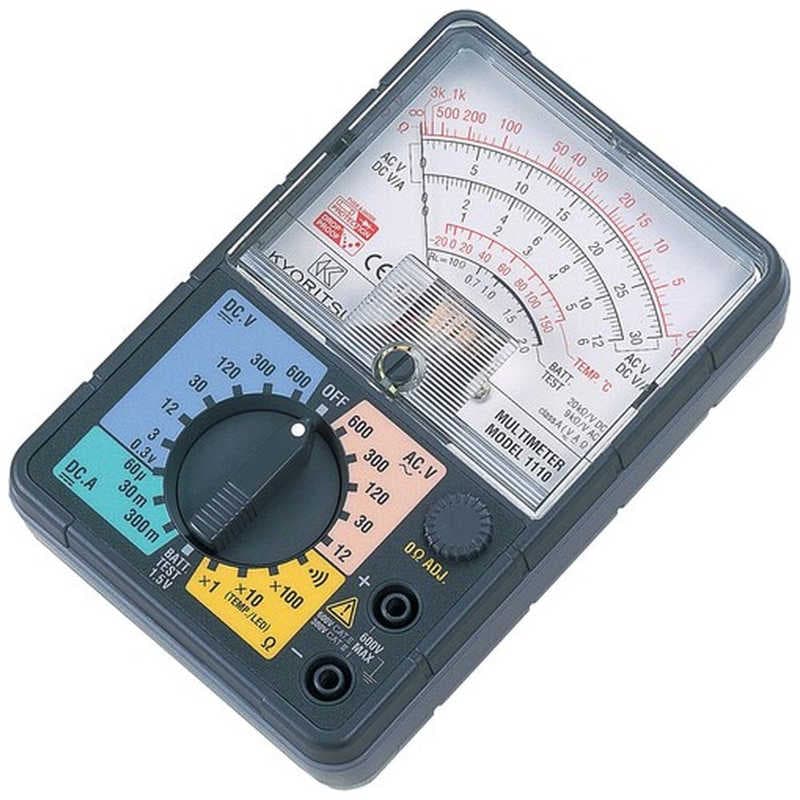 共立電気計器　アナログマルチメータ(20kΩ/V)　MODEL1110