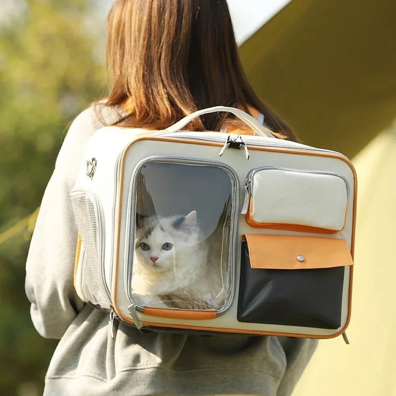 Hopet-猫と犬のための防風キャリア 屋外旅行バックパック 輸送装置 6,659円