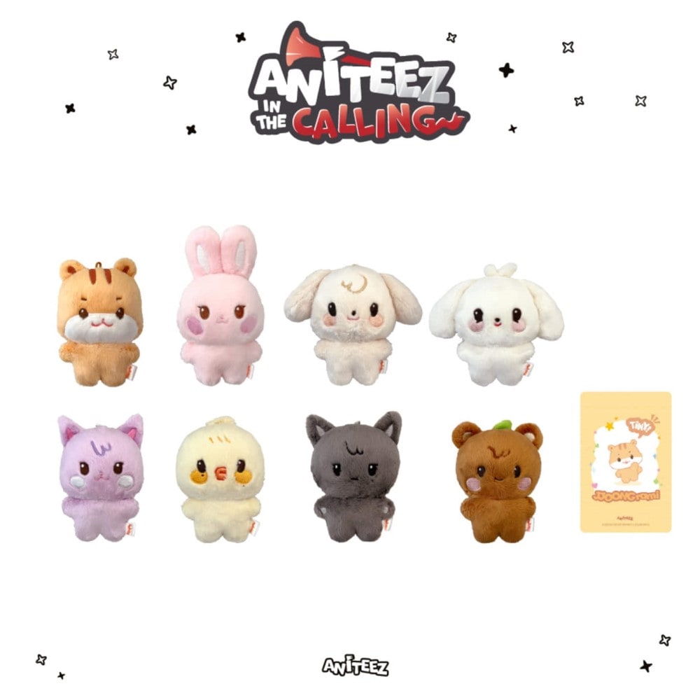 ATEEZ X ANITEEZ TINY ANITEEZ PLUSH DOLL - ANITEEZ IN THE CALLING