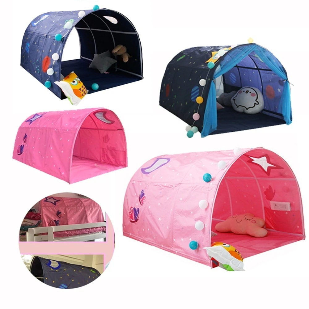 子供用 ベッドテント プレイハ今週の割引は 25% オフですウス キッズプレイテント トンネルテント ベッド転倒防止 ベビー寝て