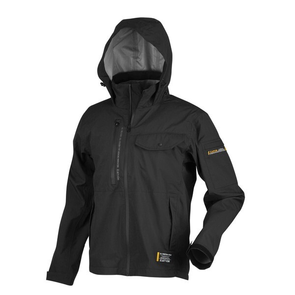 6100 3レイヤー全天候型ワーキングジャケット ブラック LL