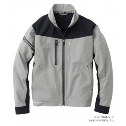 桑和 8042-00 長袖ブルゾン LLサイズ グレー(7) G.G.