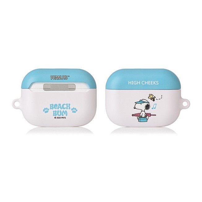 【HIGH CHEEKS x PEANUTS】 Beach Bum Snoopy AirPods/AirPods Pro Case スヌーピーコラボケース 「正規品」