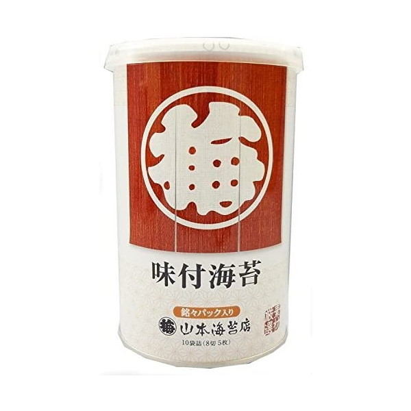 卓上銘々味付海苔8切5枚 缶 10袋 6 メーカー直送 5,694円