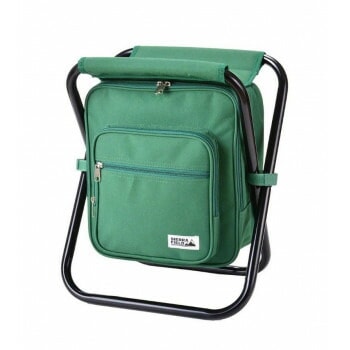 スワン SIERRA FIELD 折り畳み式リュックチェアー グリーン 02222