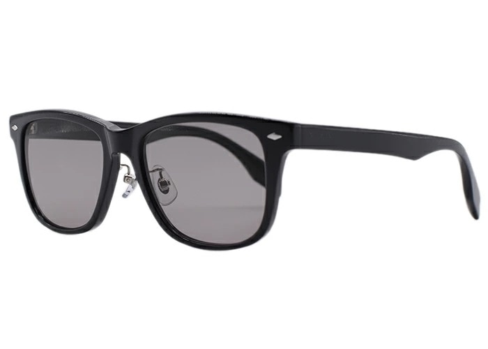 偏光サングラス RARTS アーツ ROUGH rs-101 c.3 ブラック MADE IN JAPAN 度なし 伊達 5117