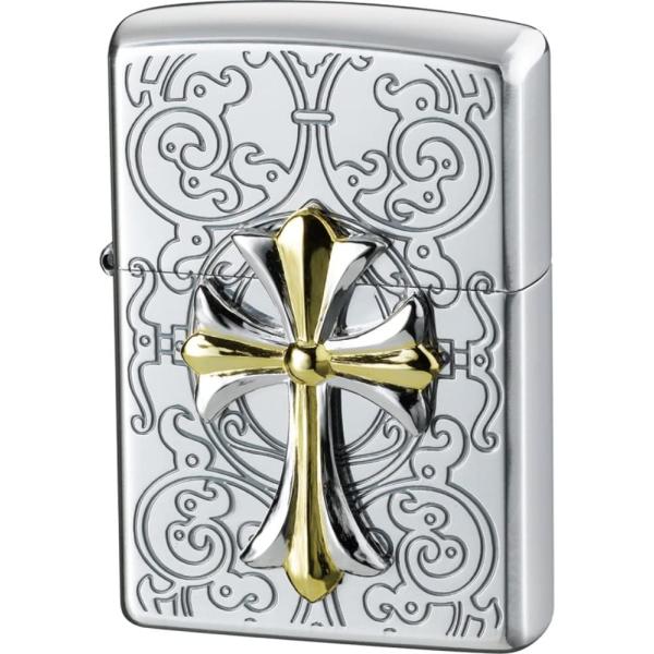 ライター クロスコンビ メタル 3 　シルバー