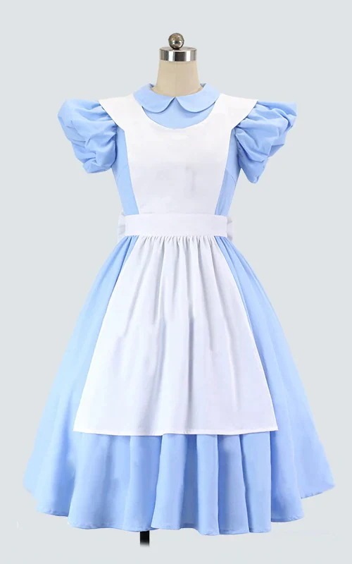 即納 激安 在庫あり ふしぎの国のアリス メイド服 大人 アリス プリンセス コスプレ 衣装 ハロウィン クリスマス コスプレ衣装 コスム 仮装 ハロウィン 大人用 プレゼント