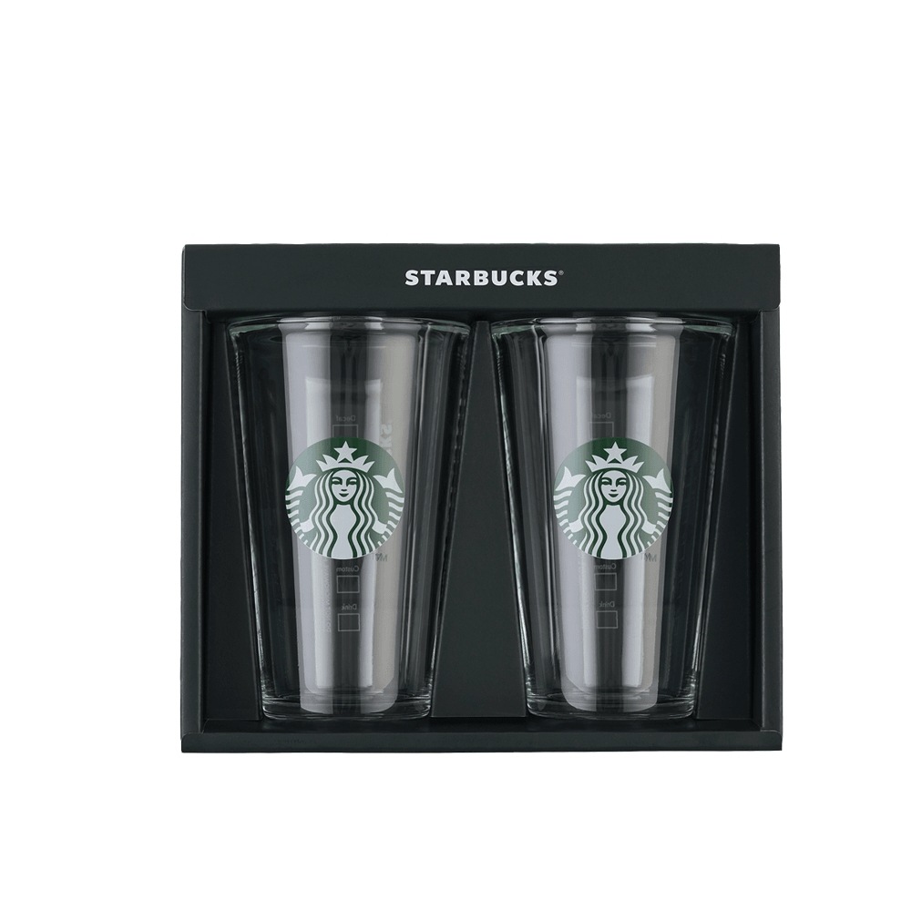 [スターバックス] サイレン ギフティング グラス セット 500ml (2P)
