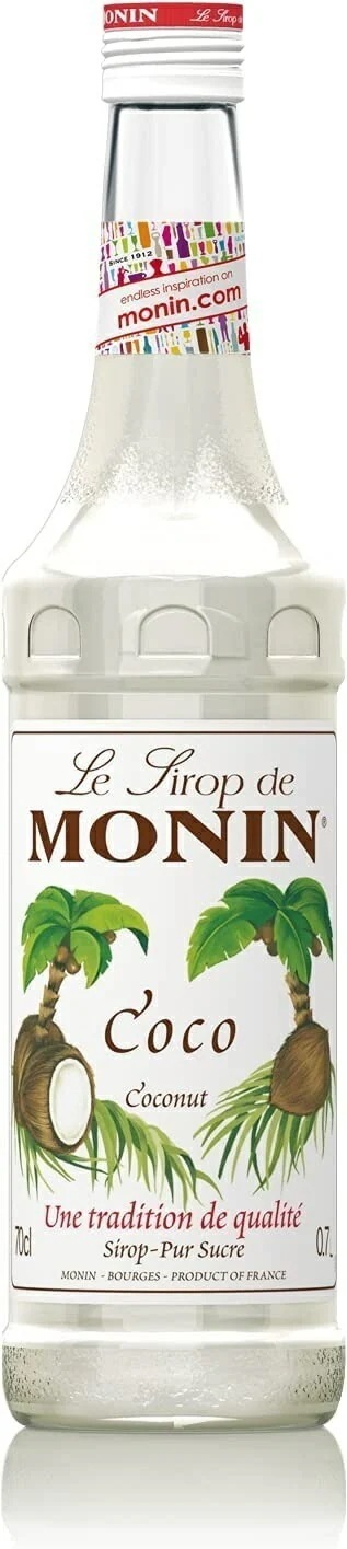 【ケース販売】MONIN モナン ココナッツシロップ 700ml6本ノンアルコール シロップ