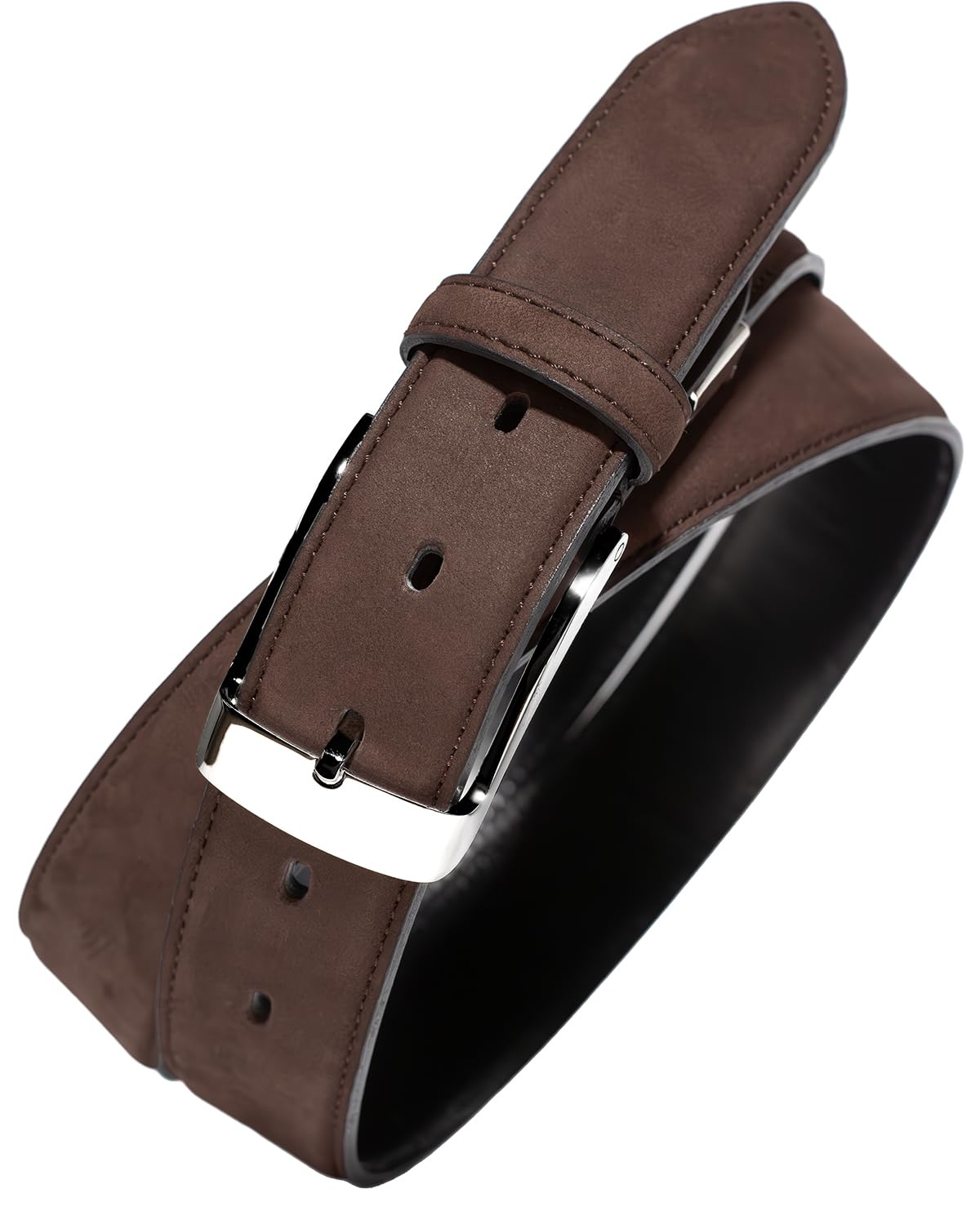 [TAVARAT] [タバラット] ベルト 本革 メンズ 日本製 35 ヌバック 姫路レザー サイズ調節可 Tps-046