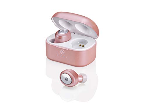 M-SOUNDS MS-TW21 トゥルーワイヤレスイヤホン完全ワイヤレス (ピンクゴールド)