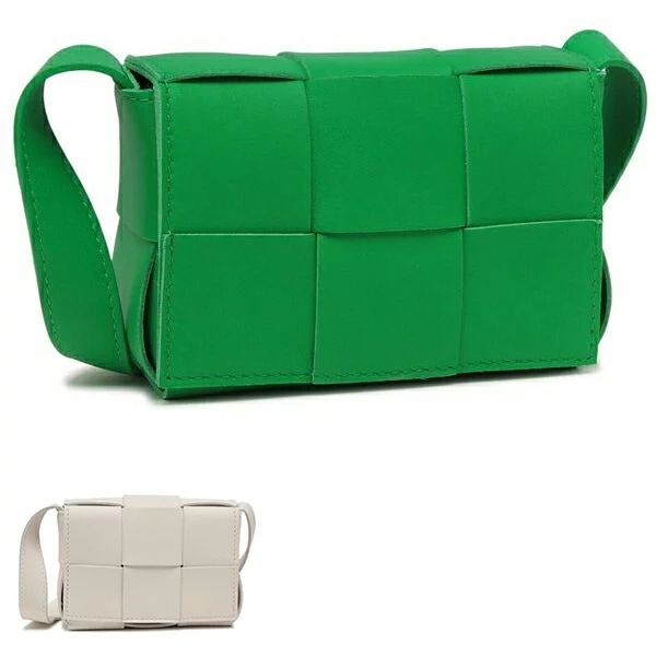 ショルダーバッグ ミニ カセット クロスボディ レディース BOTTEGA VENETA 666688 VMAY1 3722 MINI CASSETTE