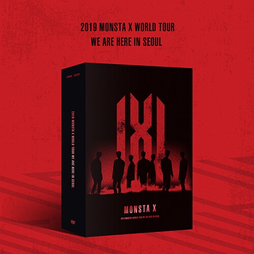[未開封新品] MONSTA X 2019 MONSTA X WORLD TOUR [WE ARE HERE] IN SEOUL DVDデジパック