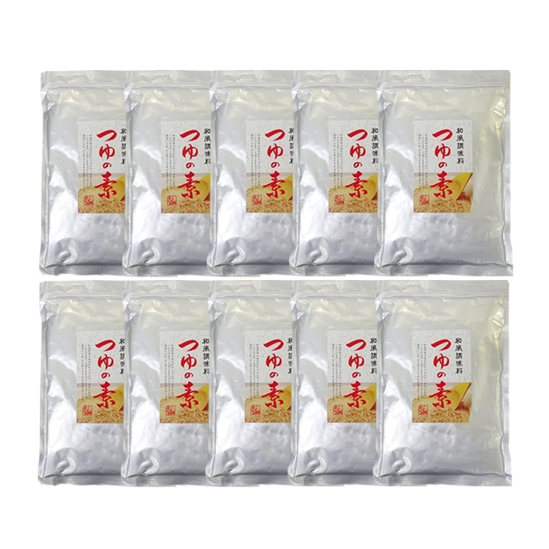 つゆの素 450g 10袋セット 和風調味料 だし だしの素