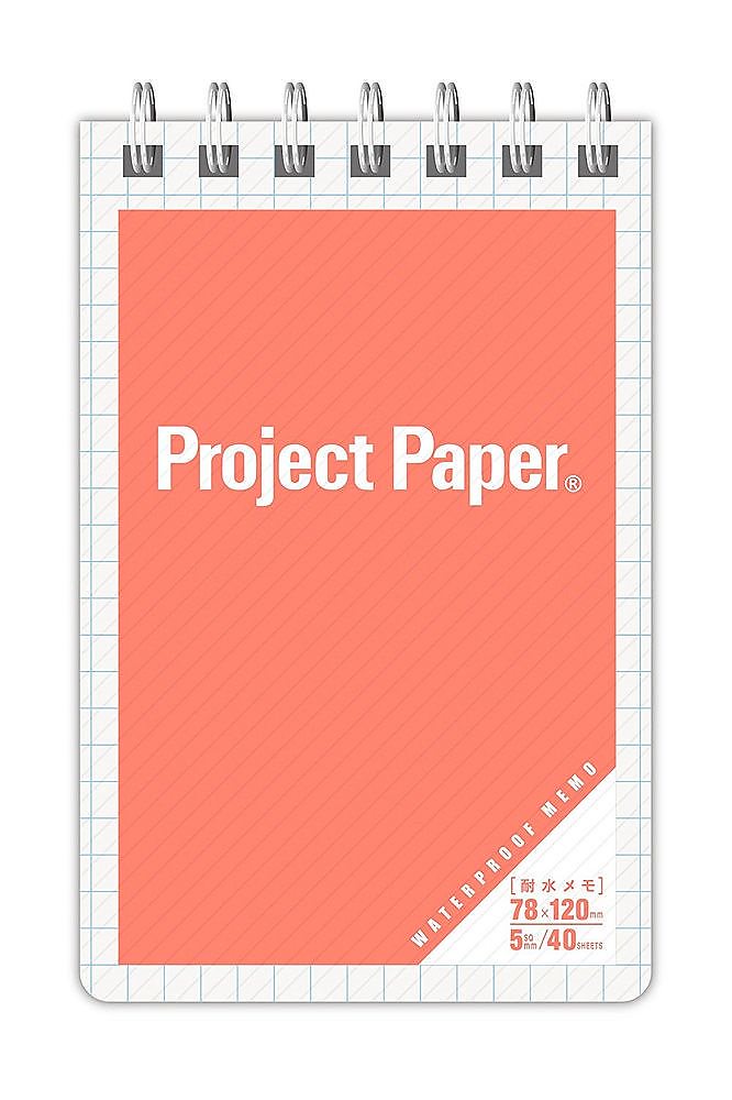 買い保障できる プロジェクト耐水メモ （まとめ買い）オキナ 40枚 [x5] PW1570 ピンク 紙製品・封筒