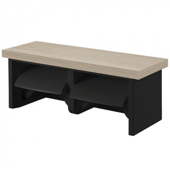 三栄 SANEI ダブルペーパーホルダー棚付 W2810-320-THD